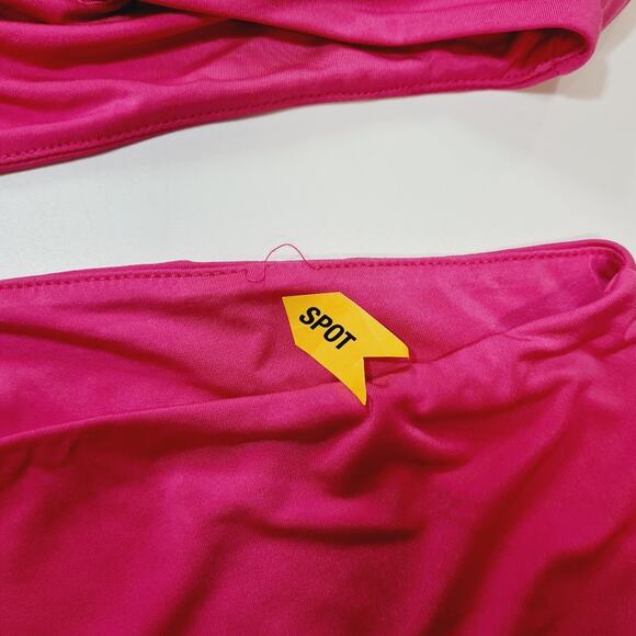 Lovers and Friends Encore Dress in Deep Pink Small - Picture 14 of 16